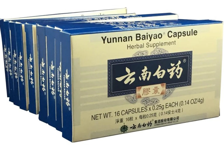 Yunnan Baiyao Capsules [16/pk] 🐾  Pet-friendly
