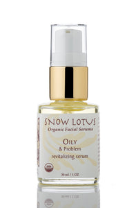 epsilon acupuncture snow lotus oily and problem skin facial serum organic