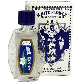 white flower oil