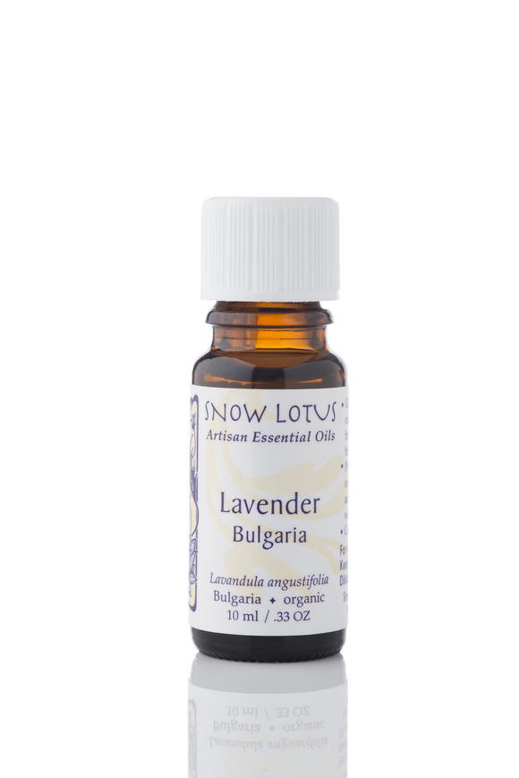 snow lotus lavender, bulgaria certified organic steam distilled 10ml