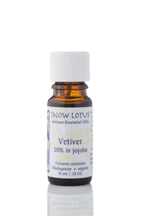 snow lotus organic vetiver 30% in jojoba essential oil 10ml